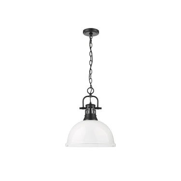 Golden Lighting 3602-L Duncan 1 Light Pendant with Chain - Crescent Harbor