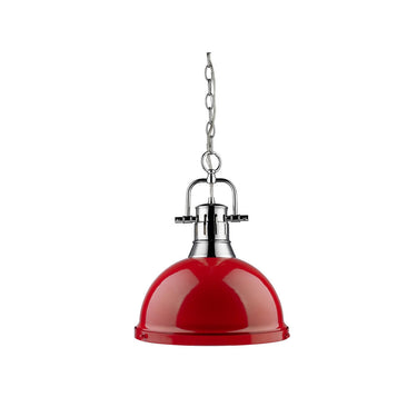 Golden Lighting 3602-L Duncan 1 Light Pendant with Chain - Crescent Harbor