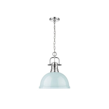 Golden Lighting 3602-L Duncan 1 Light Pendant with Chain - Crescent Harbor