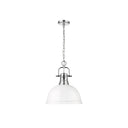 Golden Lighting 3602-L Duncan 1 Light Pendant with Chain - Crescent Harbor