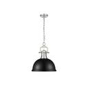 Golden Lighting 3602-L Duncan 1 Light Pendant with Chain - Crescent Harbor