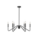 Golden Lighting 3690-6 6-Light Chandelier - Crescent Harbor