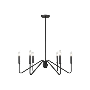 Golden Lighting 3690-6 6-Light Chandelier - Crescent Harbor