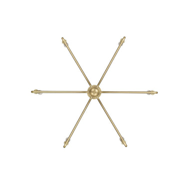 Golden Lighting 3690-6 6-Light Chandelier - Crescent Harbor