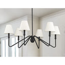 Golden Lighting 3690-6 6-Light Chandelier - Crescent Harbor