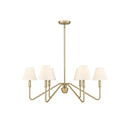 Golden Lighting 3690-6 6-Light Chandelier - Crescent Harbor
