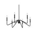 Golden Lighting 3690-6 6-Light Chandelier - Crescent Harbor
