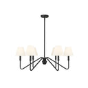 Golden Lighting 3690-6 6-Light Chandelier - Crescent Harbor