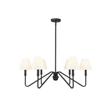 Golden Lighting 3690-6 6-Light Chandelier - Crescent Harbor