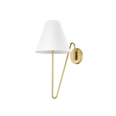 Golden Lighting 3690-A1W NB-IL 1 Light Swing Arm - Crescent Harbor