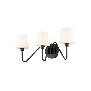 Golden Lighting 3690-BA3 3-Light Vanity Light - Crescent Harbor