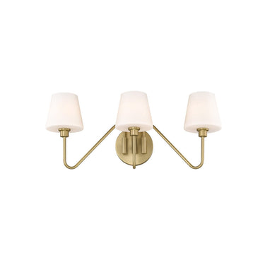 Golden Lighting 3690-BA3 3-Light Vanity Light - Crescent Harbor