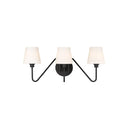 Golden Lighting 3690-BA3 3-Light Vanity Light - Crescent Harbor