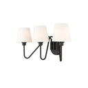 Golden Lighting 3690-BA3 3-Light Vanity Light - Crescent Harbor