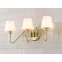Golden Lighting 3690-BA3 3-Light Vanity Light - Crescent Harbor