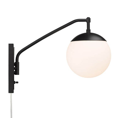 Golden Lighting 3699-A1W 1 Light Articulating Wall Sconce - Crescent Harbor