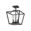 Golden Lighting 4309-M3 Mercer Mini Chandelier (Convertible) - Crescent Harbor
