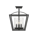 Golden Lighting 4309-M3 Mercer Mini Chandelier (Convertible) - Crescent Harbor