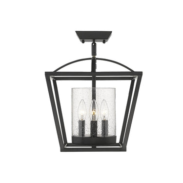 Golden Lighting 4309-M3 Mercer Mini Chandelier (Convertible) - Crescent Harbor