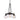 Golden Lighting 4855-3 RBZ-SD Galveston 3 Light Chandelier - Crescent Harbor