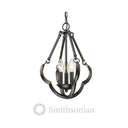 Golden Lighting 5926-SF ABZ Saxon Semi Flush Convertible - Crescent Harbor