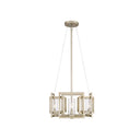 Golden Lighting 6068-4P Marco 4 Light Pendant in Clear Glass - Crescent Harbor
