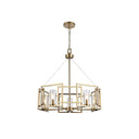 Golden Lighting 6068-5 Marco 5 Light Chandelier - Crescent Harbor