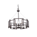 Golden Lighting 6068-5 Marco 5 Light Chandelier - Crescent Harbor