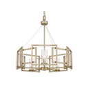 Golden Lighting 6068-5 Marco 5 Light Chandelier - Crescent Harbor