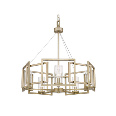 Golden Lighting 6068-5 Marco 5 Light Chandelier - Crescent Harbor