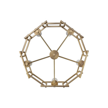 Golden Lighting 6068-5 Marco 5 Light Chandelier - Crescent Harbor