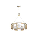 Golden Lighting 6068-5 Marco 5 Light Chandelier - Crescent Harbor