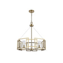 Golden Lighting 6068-5 Marco 5 Light Chandelier - Crescent Harbor