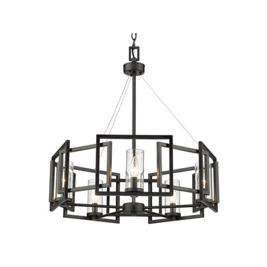 Golden Lighting 6068-5 Marco 5 Light Chandelier - Crescent Harbor