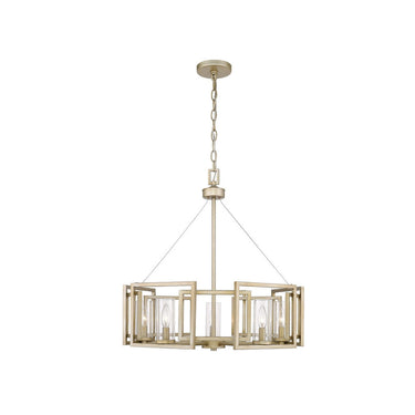 Golden Lighting 6068-5 Marco 5 Light Chandelier - Crescent Harbor