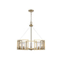Golden Lighting 6068-5 Marco 5 Light Chandelier - Crescent Harbor