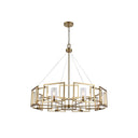 Golden Lighting 6068-8 Marco 8 Light Chandelier - Crescent Harbor