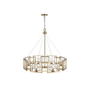 Golden Lighting 6068-8 Marco 8 Light Chandelier - Crescent Harbor