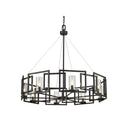 Golden Lighting 6068-8 Marco 8 Light Chandelier - Crescent Harbor