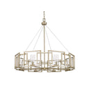 Golden Lighting 6068-8 Marco 8 Light Chandelier - Crescent Harbor