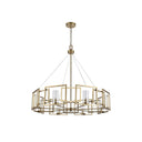 Golden Lighting 6068-8 Marco 8 Light Chandelier - Crescent Harbor