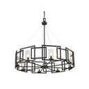 Golden Lighting 6068-8 Marco 8 Light Chandelier - Crescent Harbor