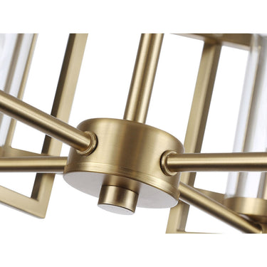 Golden Lighting 6068-FM Marco Flush Mount - Crescent Harbor