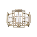 Golden Lighting 6068-FM Marco Flush Mount - Crescent Harbor