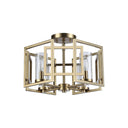 Golden Lighting 6068-FM Marco Flush Mount - Crescent Harbor