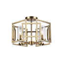 Golden Lighting 6068-FM Marco Flush Mount - Crescent Harbor
