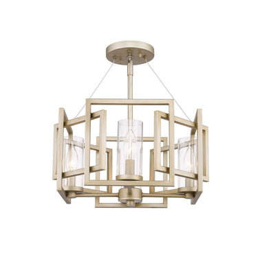 Golden Lighting 6068-SF Marco Semi-Flush (Convertible) - Crescent Harbor