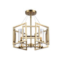 Golden Lighting 6068-SF Marco Semi-Flush (Convertible) - Crescent Harbor