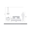 Golden Lighting 6068-SF Marco Semi-Flush (Convertible) - Crescent Harbor