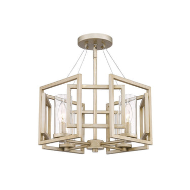 Golden Lighting 6068-SF Marco Semi-Flush (Convertible) - Crescent Harbor